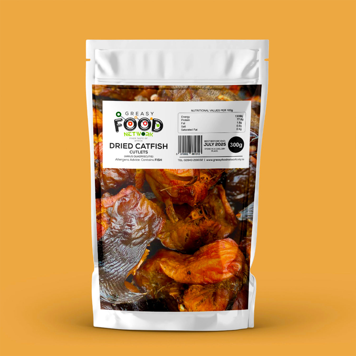 Dried Catfish Chunks